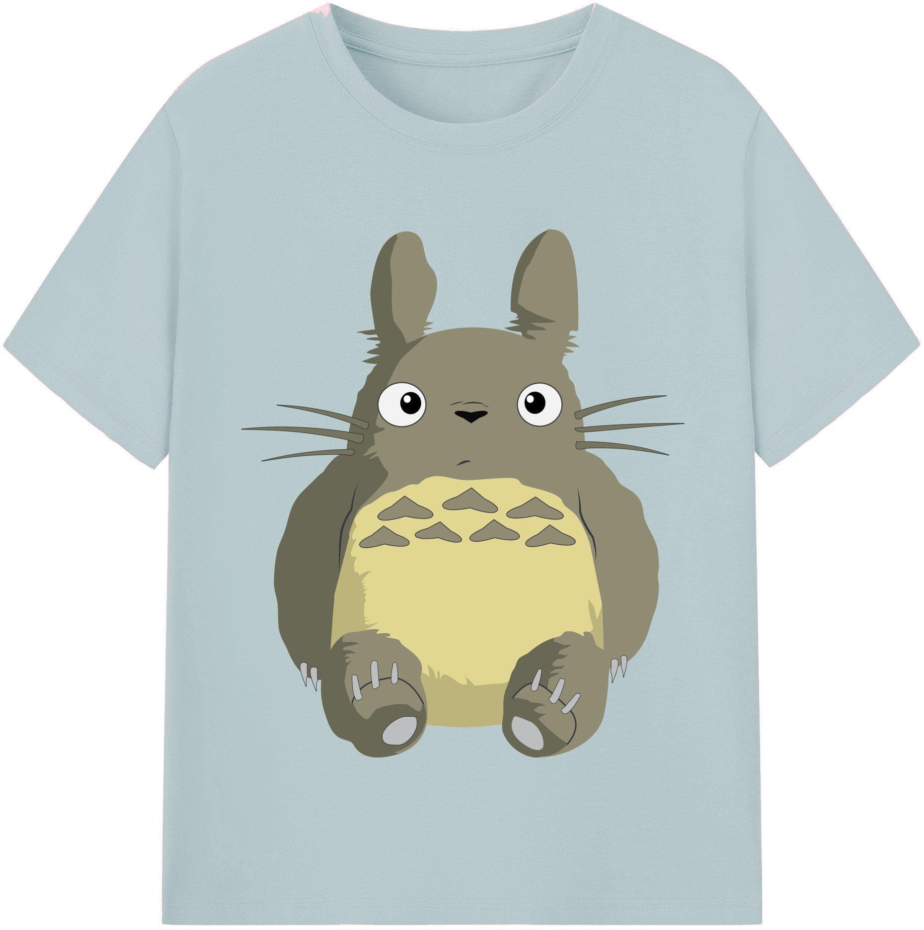 （画像用） となりのトトロ 草壁メイ 草壁サツキ My Neighbor Totoro Satsuki Kusakabe Mei Kusakabe 綿100％半袖Tシャツ（フロントプリント）